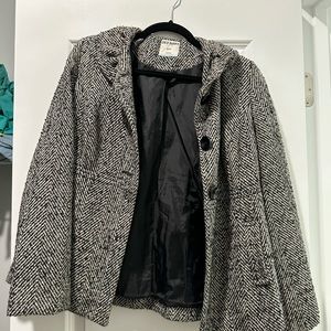 Old Navy Herringbone Pea Coat